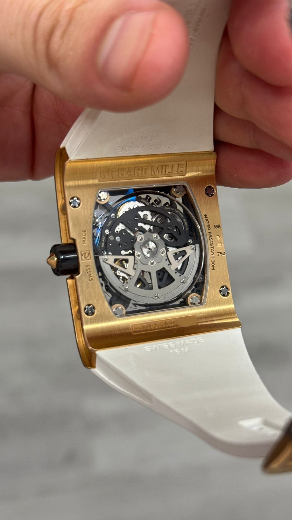 Richard Mille - Rose Gold - Extra Thin - 49.8 X 38MM - RM 016