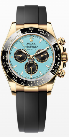 Rolex Cosmograph Daytona - 40 MM - Yellow Gold - Tiffany Dial - Oysterflex Bracelet - 126518LN-0014
