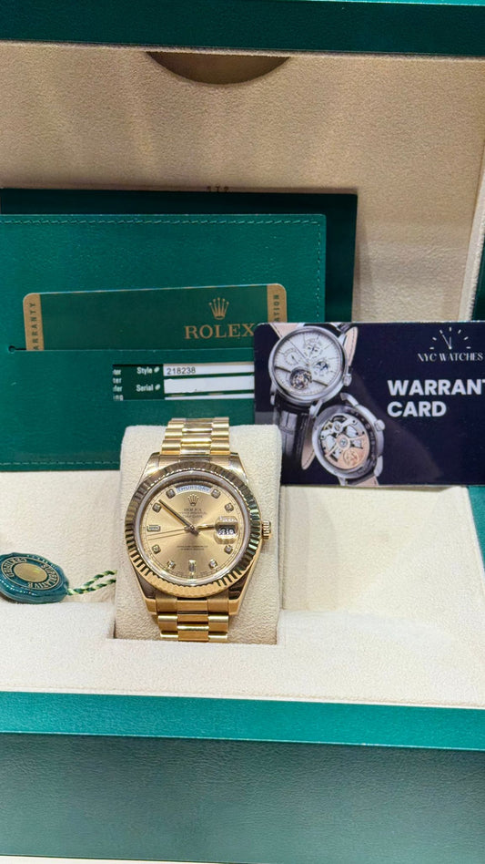 Rolex Day-Date - 41 MM - Yellow Gold - 218238 chd