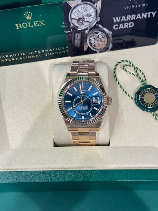 Rolex Sky Dweller - 42 MM - Rose Gold - 336935 bgio