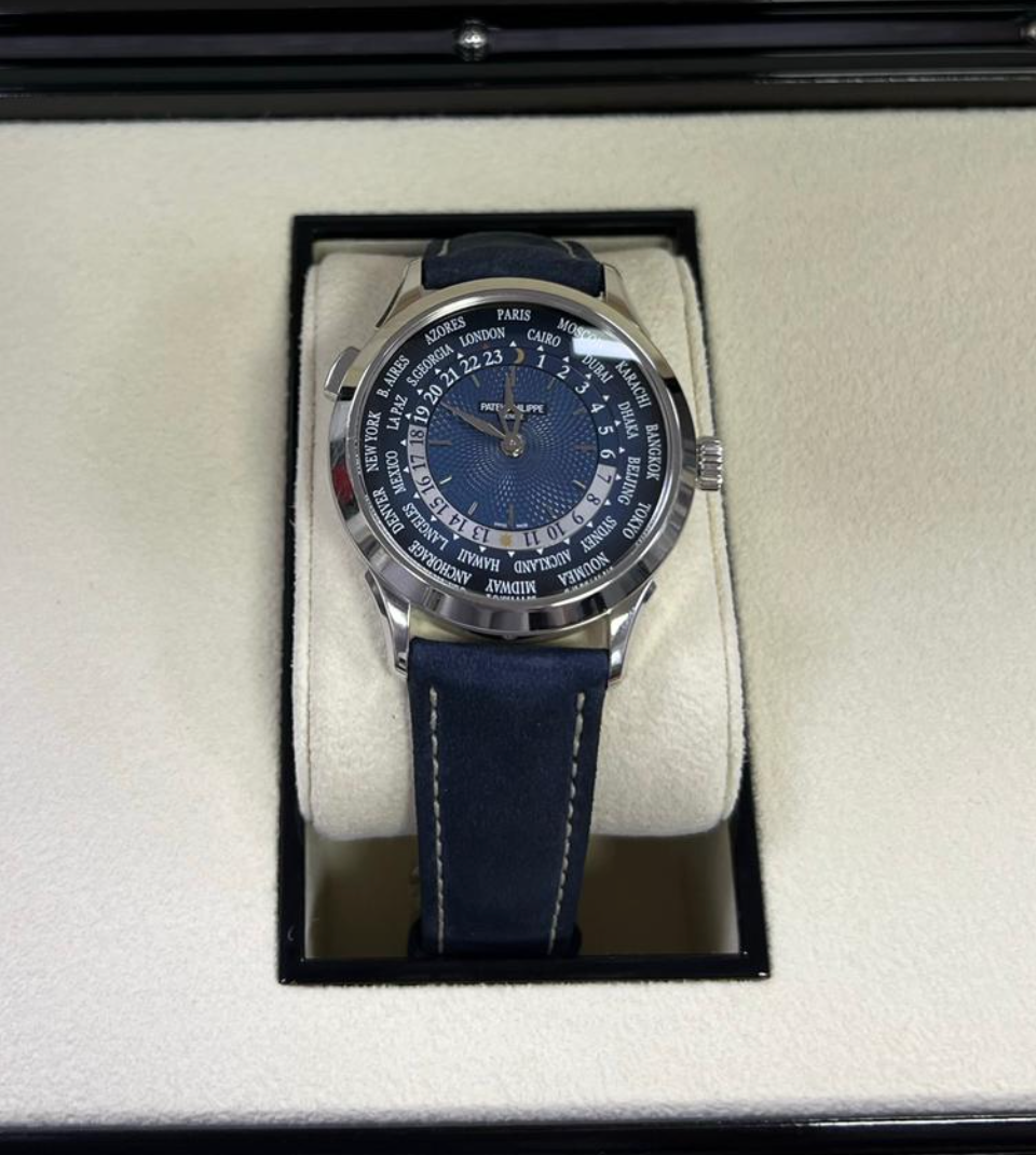 Patek Philippe Complications - World Timer - 38.5 MM - Platinum - 5230P-001