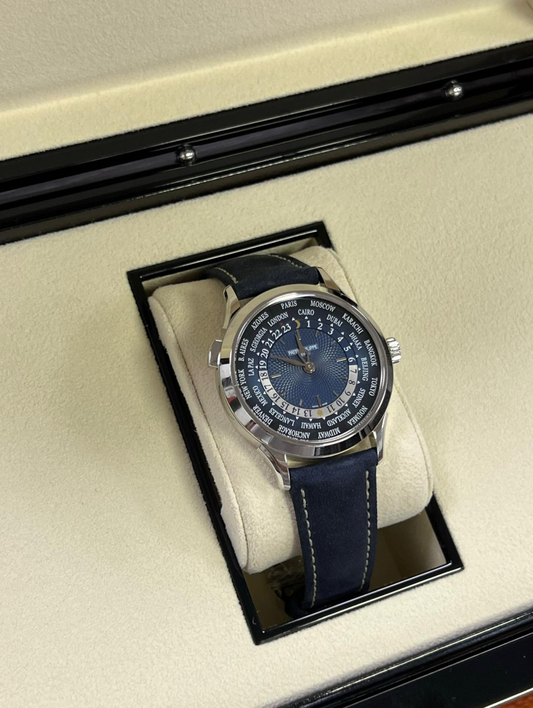 Patek Philippe Complications - World Timer - 38.5 MM - Platinum - 5230P-001