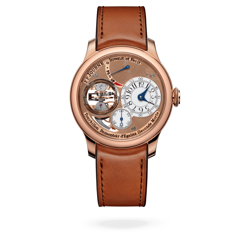 F.P. Journe Classique Tourbillon Souverain Rose Gold 42 MM - Brown Leather Strap - Brown Dial - Tourbillon Souverain nyc watcher nyc watches