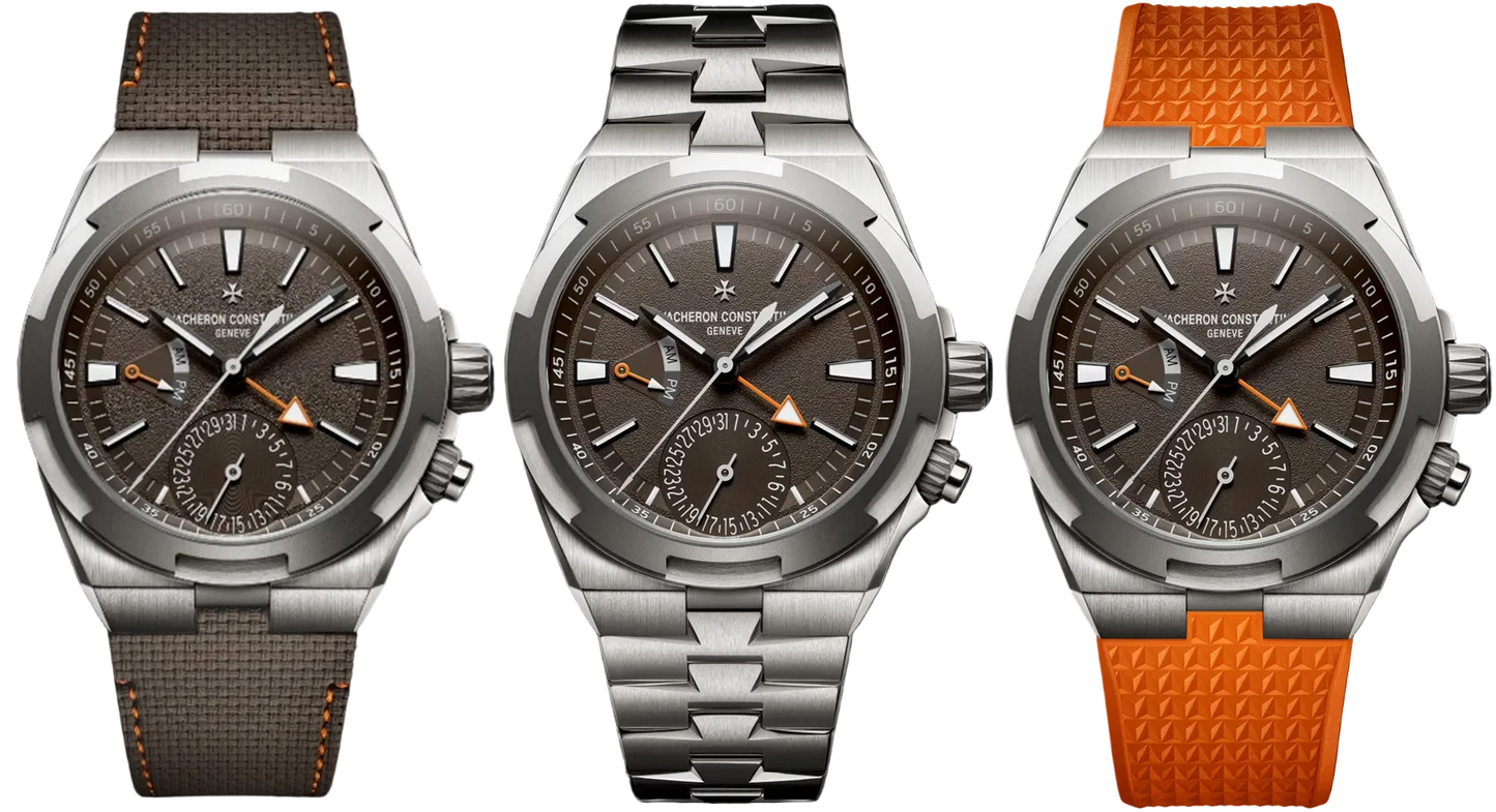 Vacheron Constantin Overseas Dual Time Cardinal Points - South - 41 MM - Titanium - Brown Dial - 7930V/210T-H072