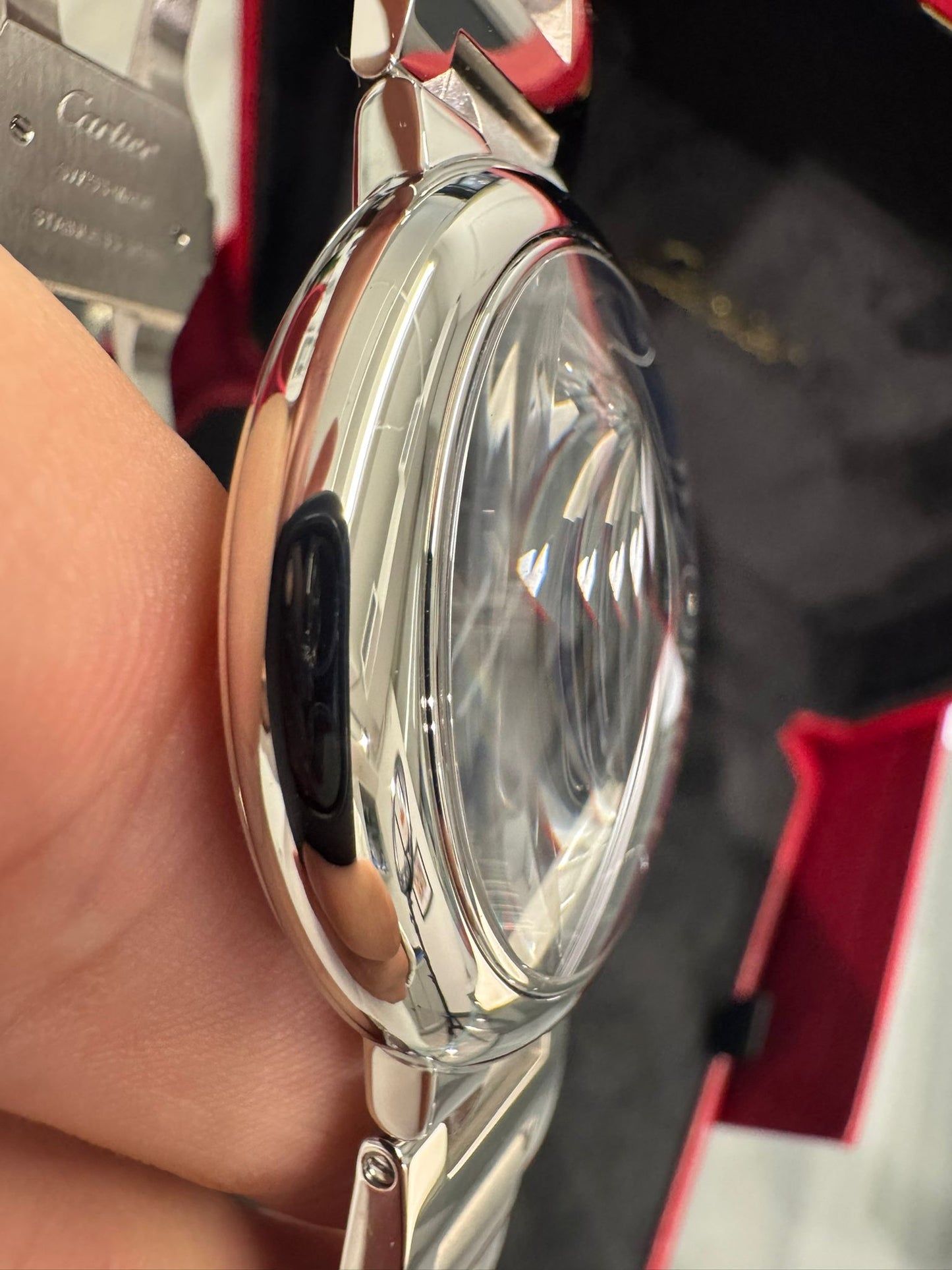 Cartier Ballon Bleu Stainless Steel 40 MM - Stainless Steel Bracelet - Blue Dial - WSBB0061