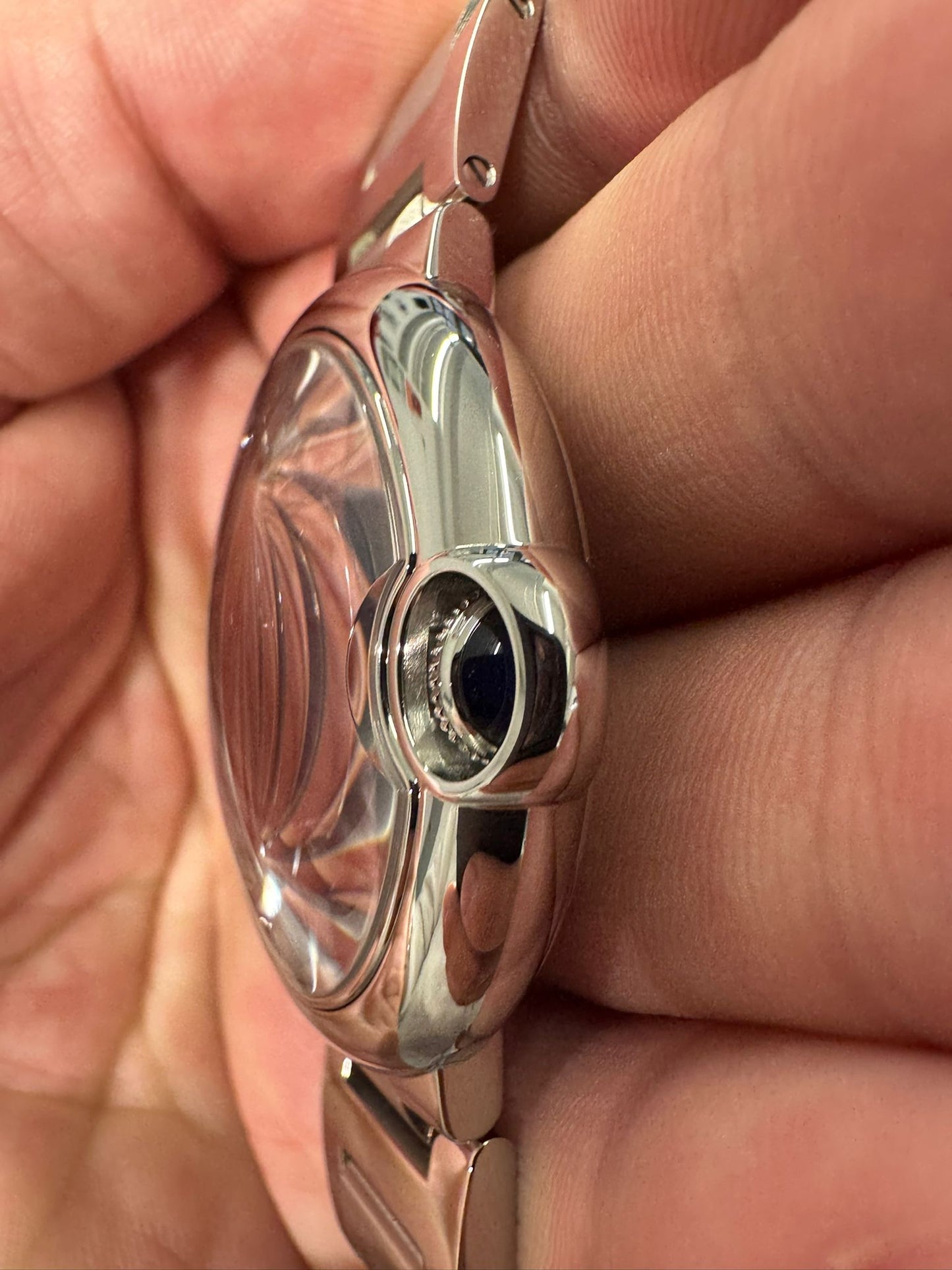 Cartier Ballon Bleu Stainless Steel 40 MM - Stainless Steel Bracelet - Blue Dial - WSBB0061