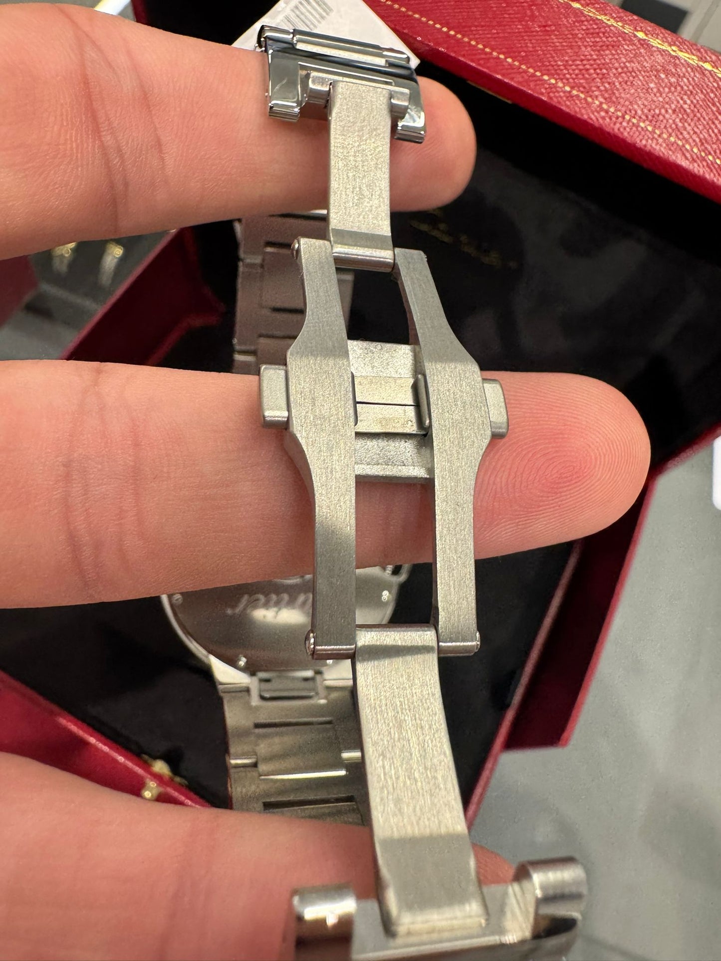 Cartier Ballon Bleu Stainless Steel 40 MM - Stainless Steel Bracelet - Blue Dial - WSBB0061