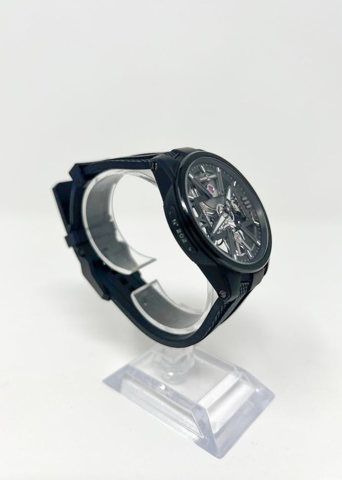 Ulysse Nardin Executive Skeleton X Titanium 42 MM - Black Rubber Strap - Skeleton Dial - 3713-260-3/BLACK