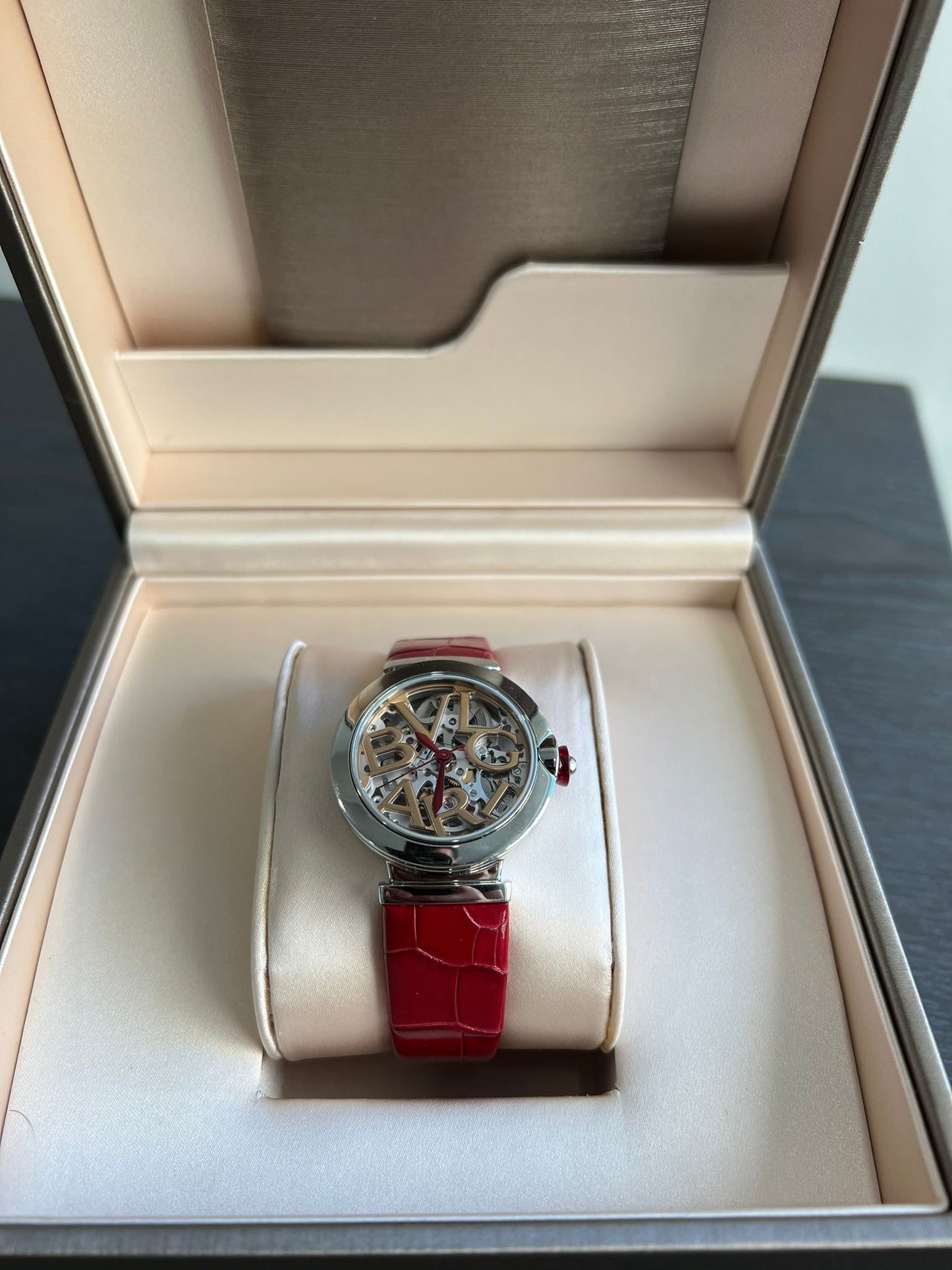 Bvlgari LVCEA -33 MM - Stainless Steel - Skeleton Dial - 102879