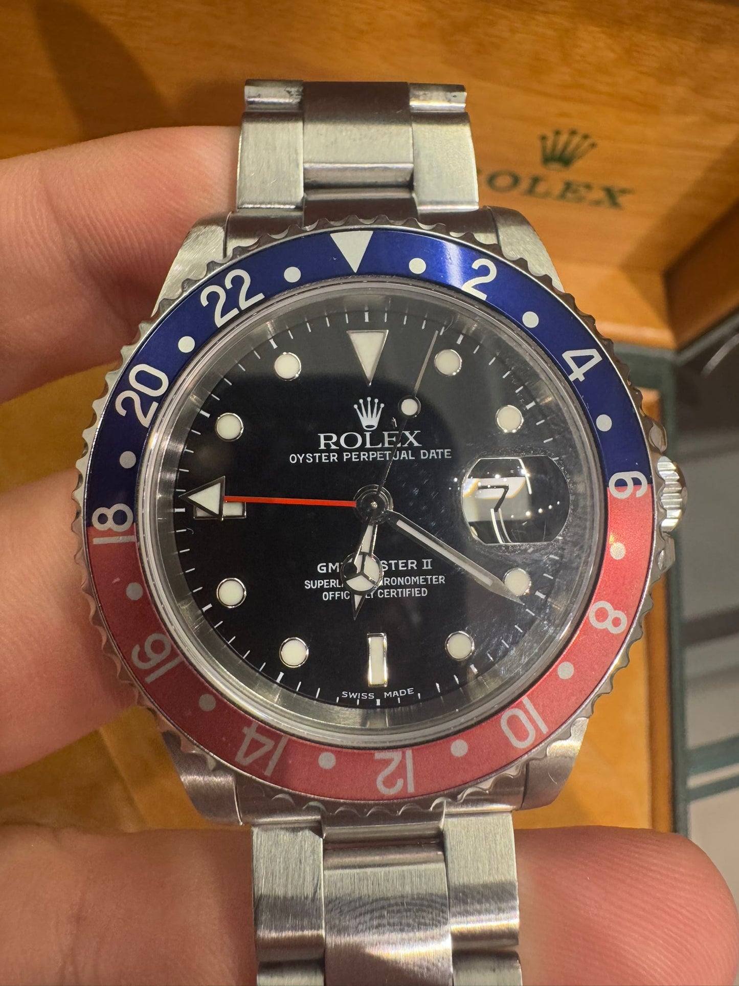 Rolex GMT-Master II - Steel - 40 MM - 16710 bkblrd
