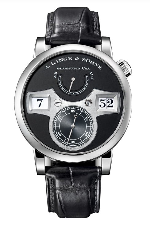 A.Lange & Söhne Zeitwerk - 41.9 MM - White Gold - Black Dial - 140.029