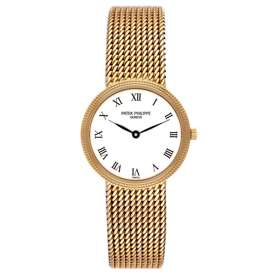 Patek Philippe Calatrava - 25 MM - Yellow Gold - 4819J nyc watcher nyc watches
