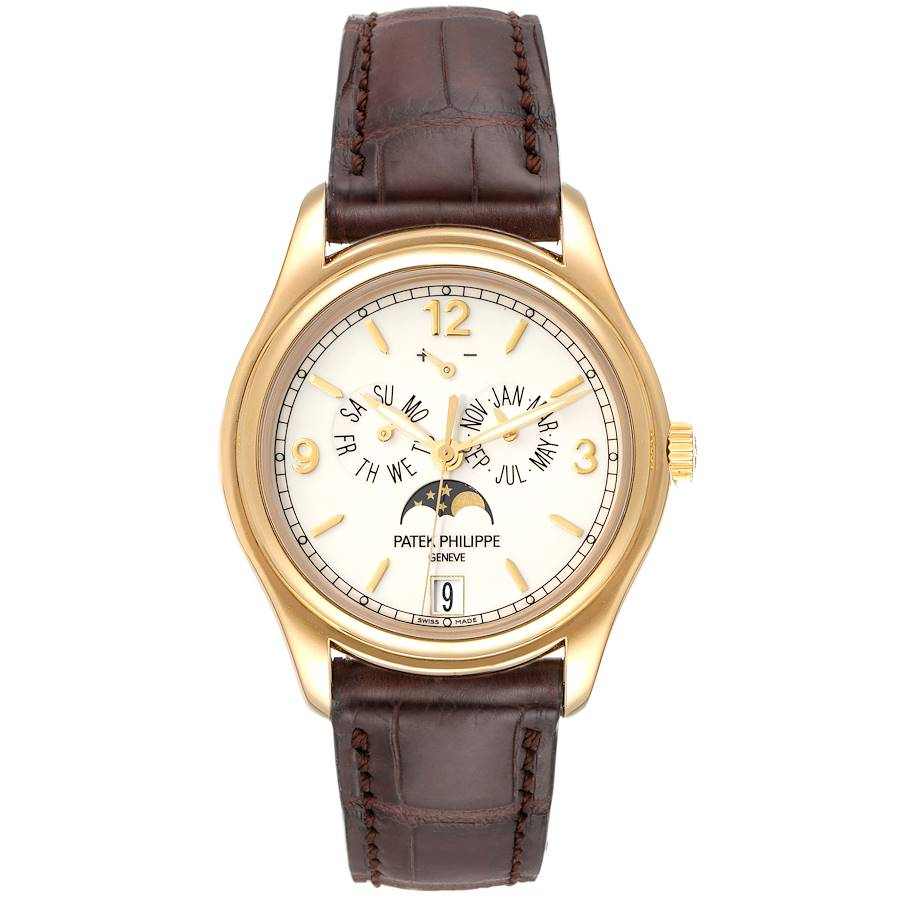 Patek Philippe Complications - Moonphase and Annual Calendar - 39 MM - Yellow Gold - 5146J nyc watcher nyc watches
