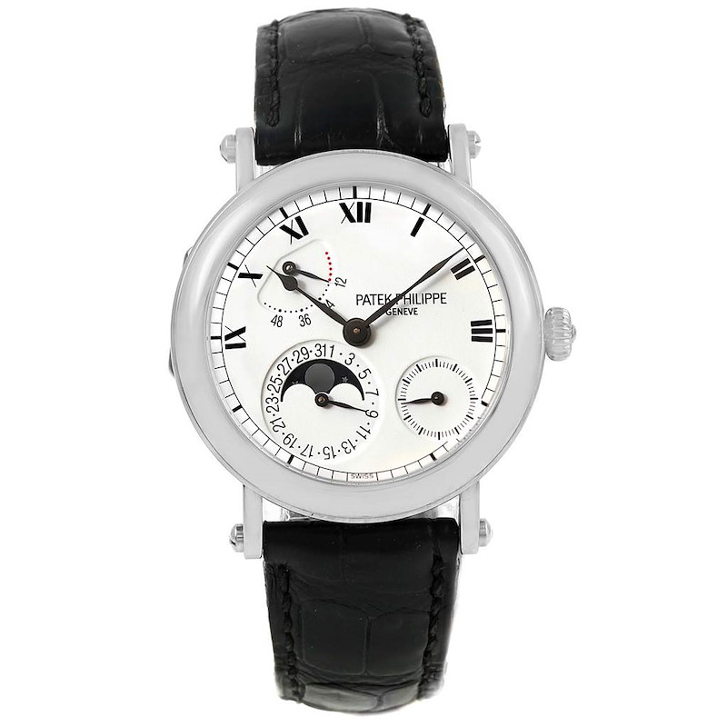 Patek Philippe Complications - Moonphase - White Gold - 36 MM - 5054G nyc watcher nyc watches