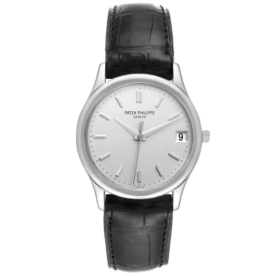Patek Philippe Calatrava - 35 MM - White Gold - 3998G nyc watcher nyc watches
