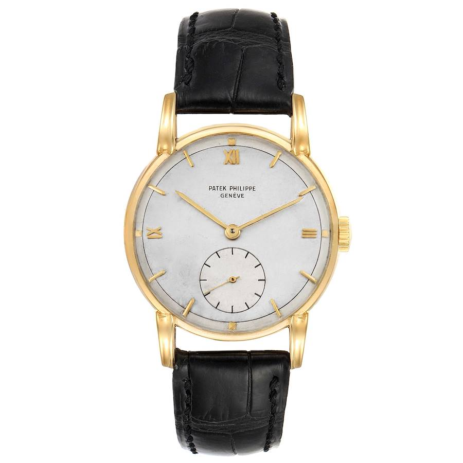 Patek Philippe Calatrava - 35 MM - Yellow Gold - 2430J nyc watcher nyc watches