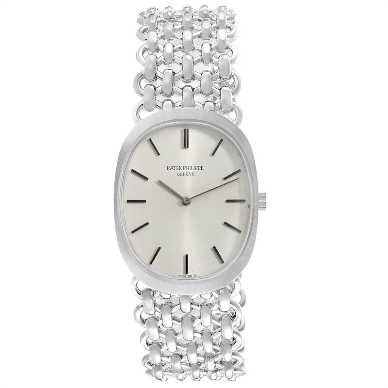 Patek Philippe Ellipse - 26 x 34 MM - White Gold - 3577/1G nyc watcher nyc watches