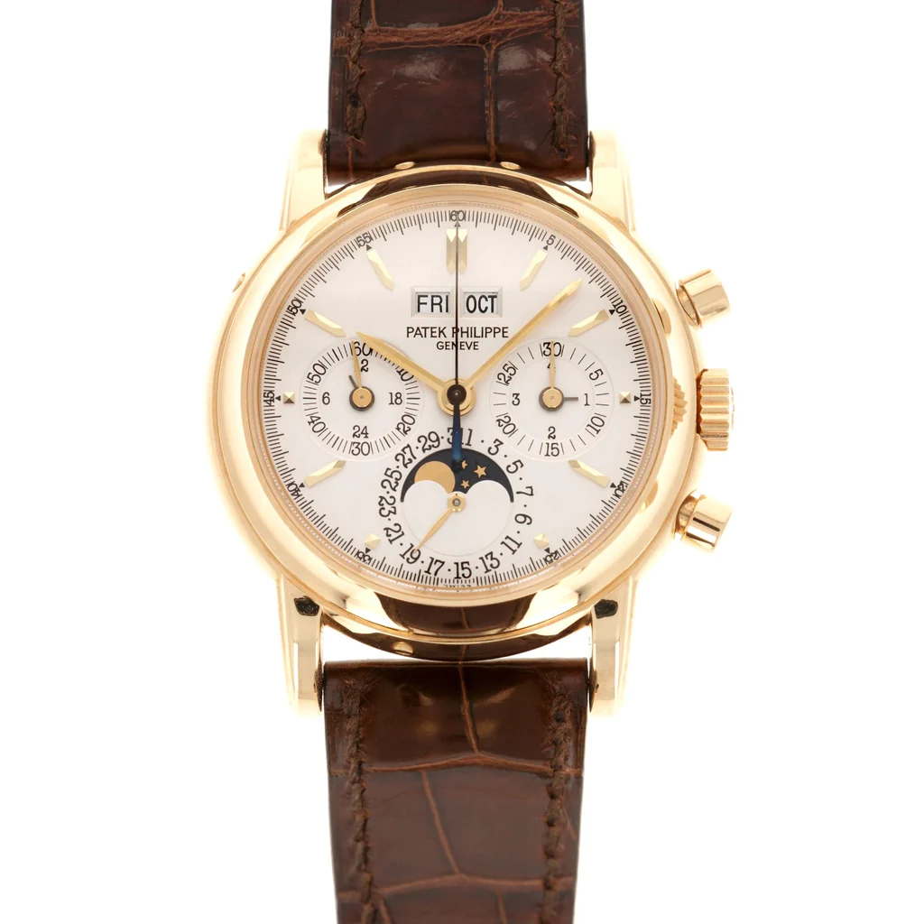 Patek Philippe Perpetual Calendar and Moonphase Chronograph Complications - 36.5 MM - Yellow Gold - 3970J nyc watcher nyc watches