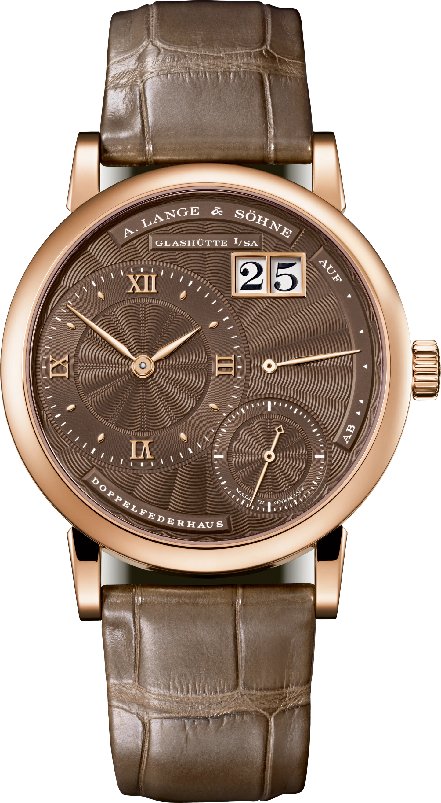 A.Lange & Söhne Little Lange 1 - 36.8 MM - Rose Gold - Brown Dial - 181.037