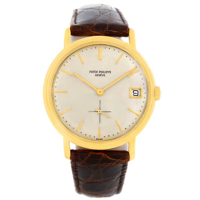 Patek Philippe Calatrava - 35 MM - Yellow Gold - 3445J nyc watcher nyc watches