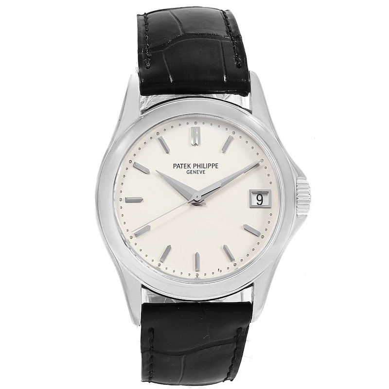 Patek Philippe Calatrava - 37 MM - White Gold - 5127G nyc watcher nyc watches