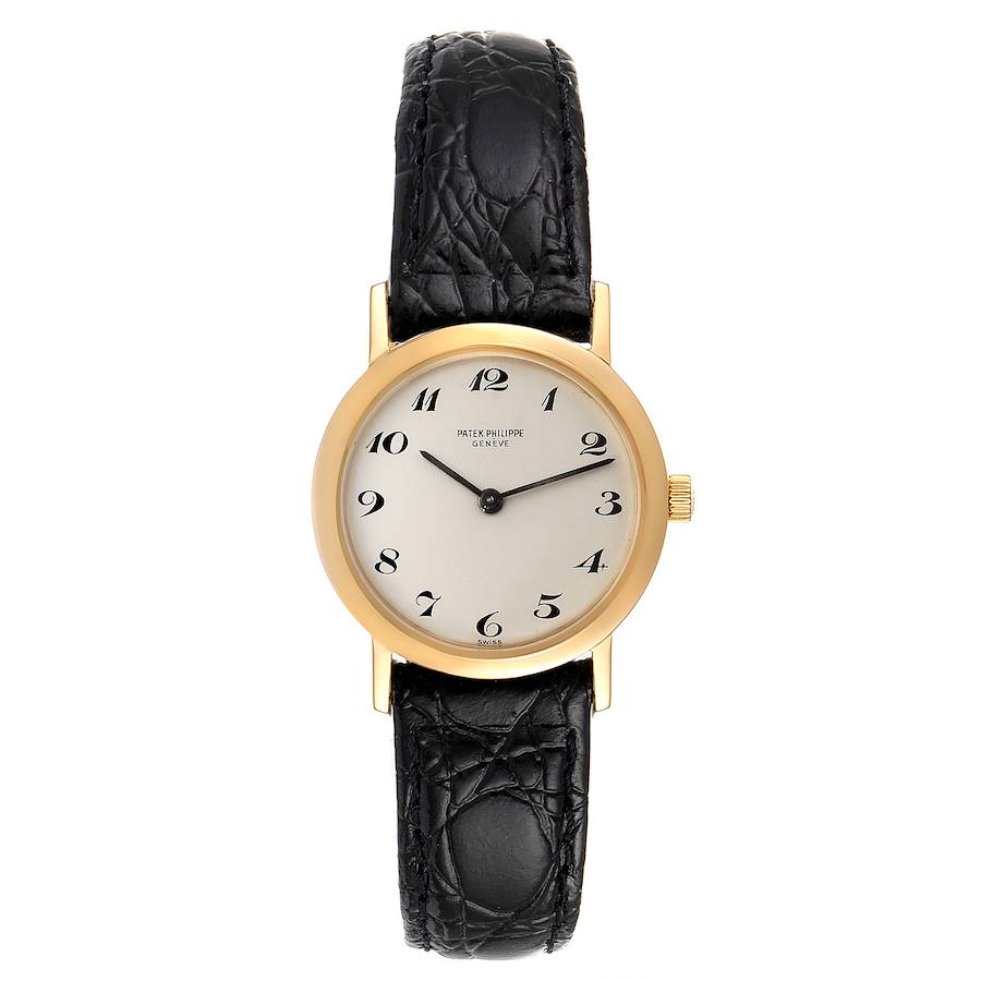 Patek Philippe Calatrava - 26 MM - Yellow Gold - 4184J nyc watcher nyc watches