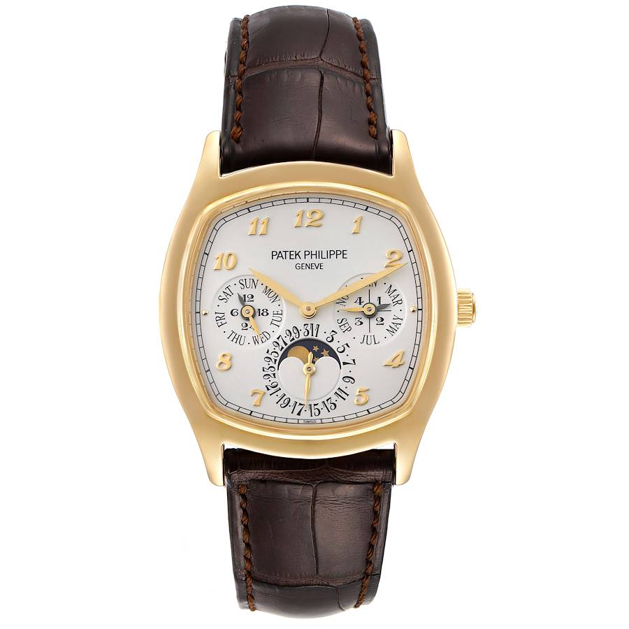 Patek Philippe Complications - Perpetual Calendar and Moonphase - 44.6 MM - Yellow Gold - 5940J-001 nyc watcher nyc watches