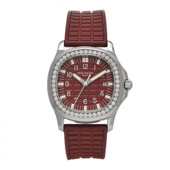 Patek Philippe Aquanaut - 35.6 MM - Steel - Red Dial - 5067A-010