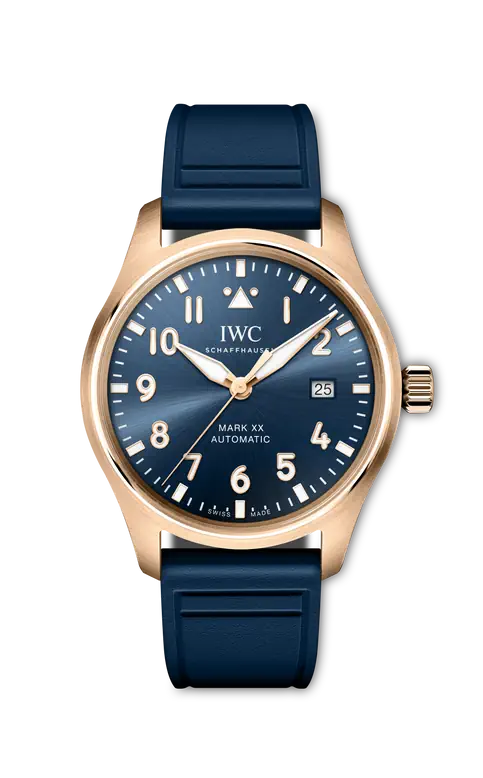 IWC Pilot's Watch Mark XX Le Petit Prince - 5N Gold - 40 MM - Blue Dial - IW328301