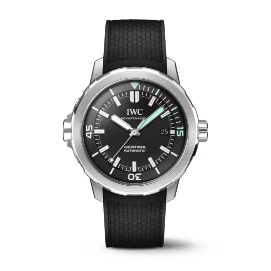 IWC Aquatimer - Steel - 42 MM - Black Dial - IW328802 nyc watcher nyc watches