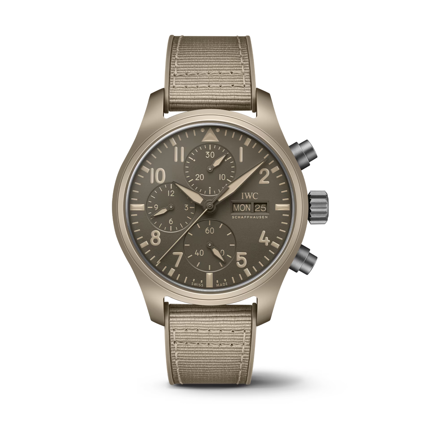 IWC Pilot's - Chronograph - Ceramic - 41 MM - Brown Dial - IW389402 nyc watcher nyc watches