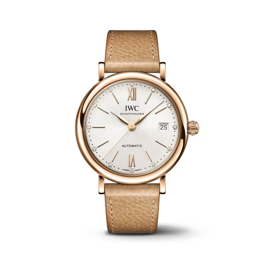 IWC Portofino - Yellow Gold - 37 MM - White Dial - IW458606 nyc watcher nyc watches