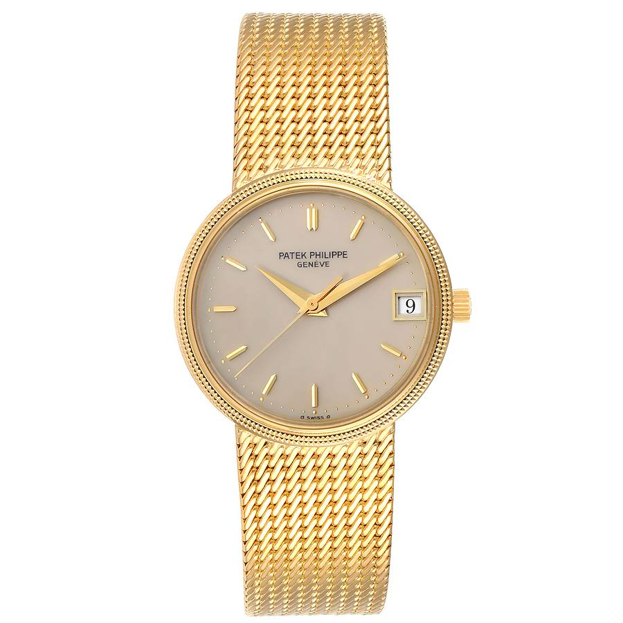 Patek Philippe Calatrava - 33 MM - Yellow Gold - 3802/1J nyc watcher nyc watches