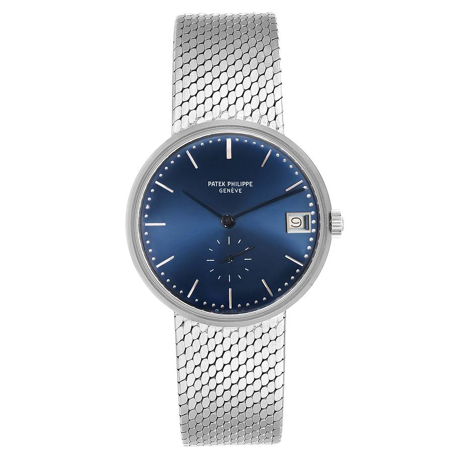 Patek Philippe Calatrava - 33.5 MM - White Gold - 3514/1G nyc watcher nyc watches