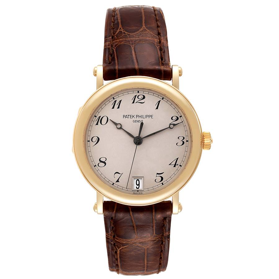Patek Philippe Calatrava - 36 MM - Yellow Gold - 5053J nyc watcher nyc watches