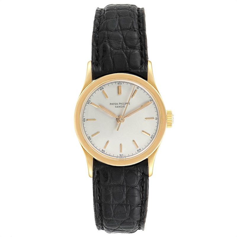 Patek Philippe Calatrava - 31 MM - Yellow Gold - 2457J nyc watcher nyc watches