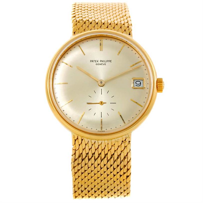 Patek Philippe Calatrava - 33.5 MM - Yellow Gold - 3514/1J nyc watcher nyc watches