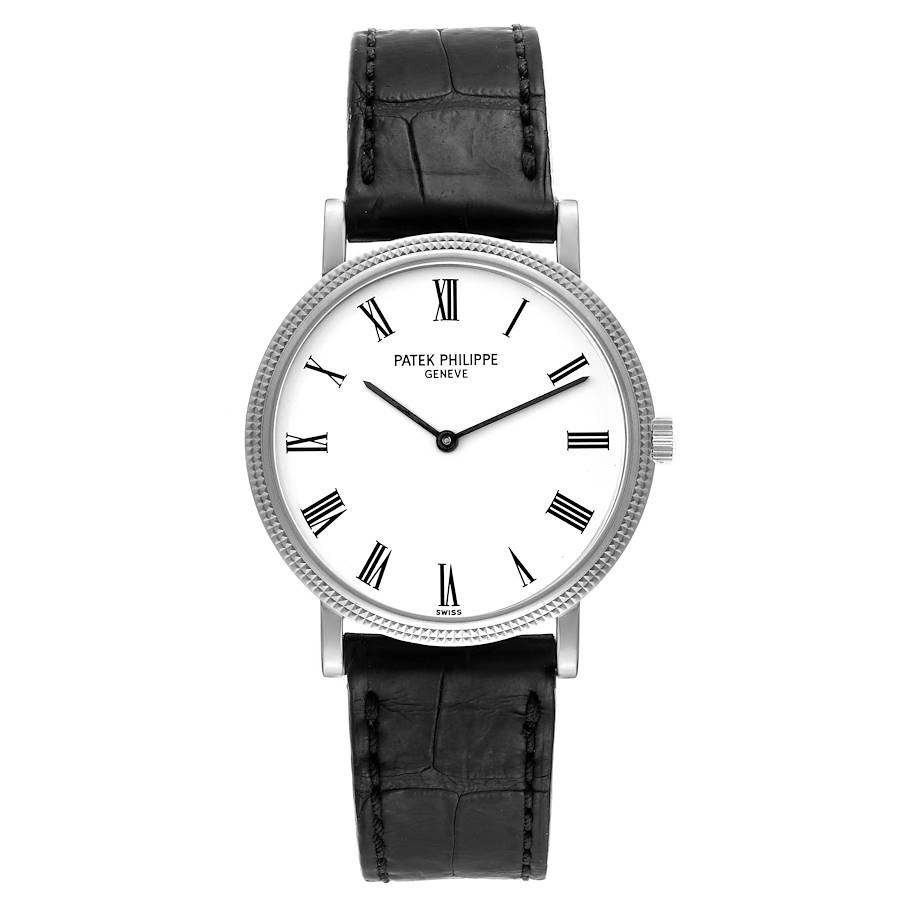 Patek Philippe Calatrava - 35 MM - White Gold - 5120Gnyc watcher nyc watches