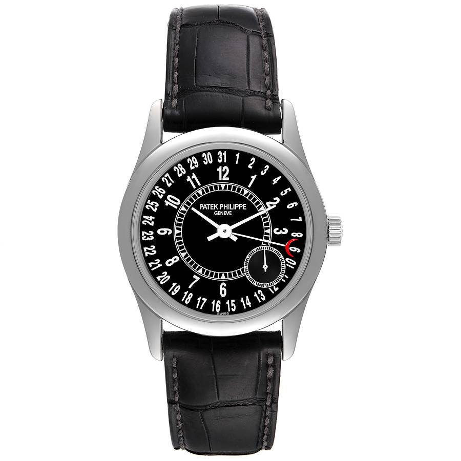 Patek Philippe Calatrava - 37 MM - White Gold - 6000G nyc watcher nyc watches