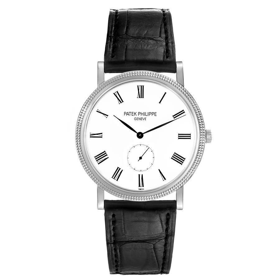 Patek Philippe Calatrava - 36 MM - White Gold - 5119G nyc watcher nyc watches