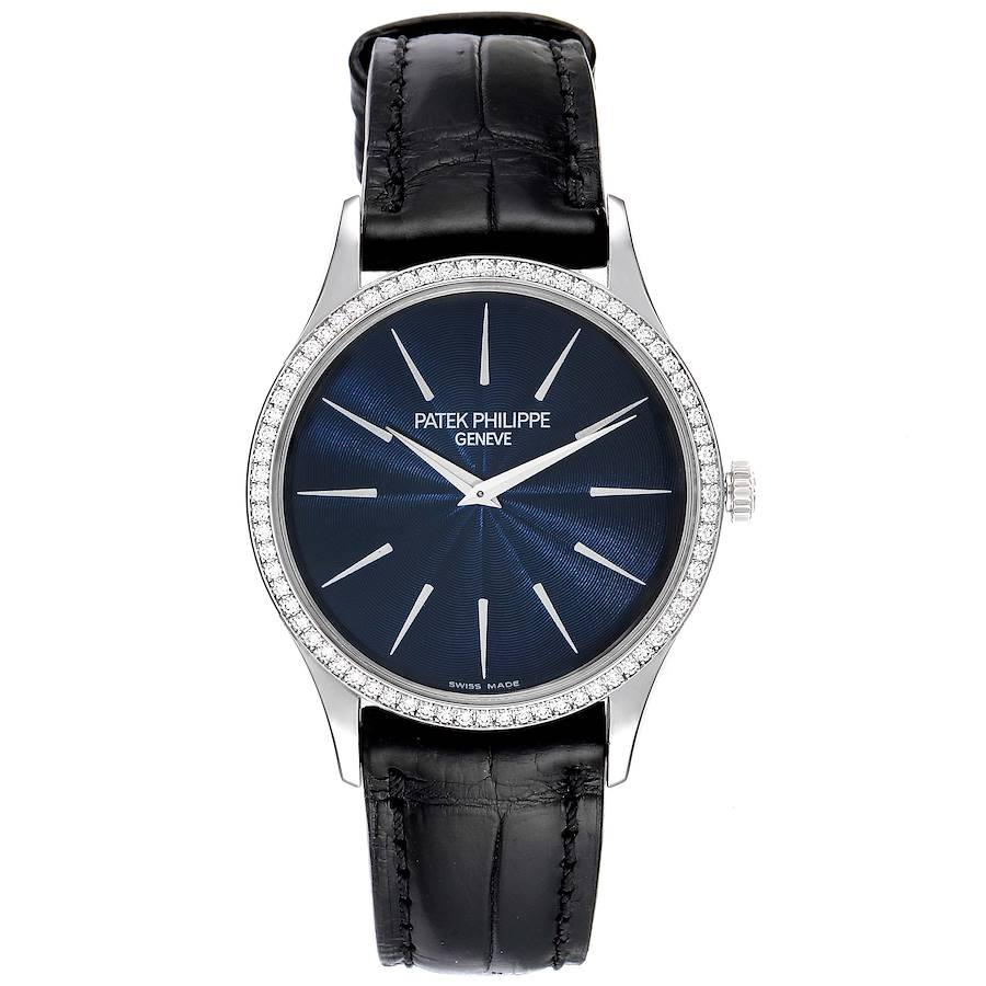 Patek Philippe Calatrava - 33 MM - White Gold - 4896G nyc watcher nyc watches