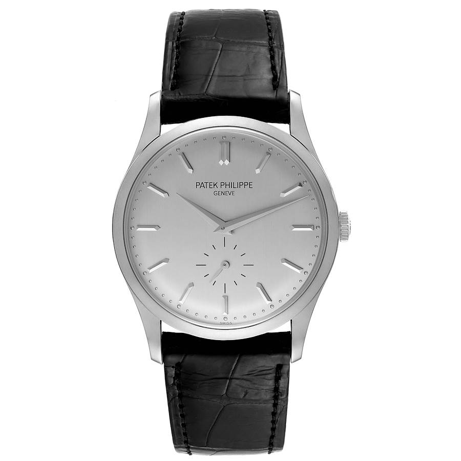 Patek Philippe Calatrava - 37 MM - White Gold - 5196G nyc watcher nyc watches