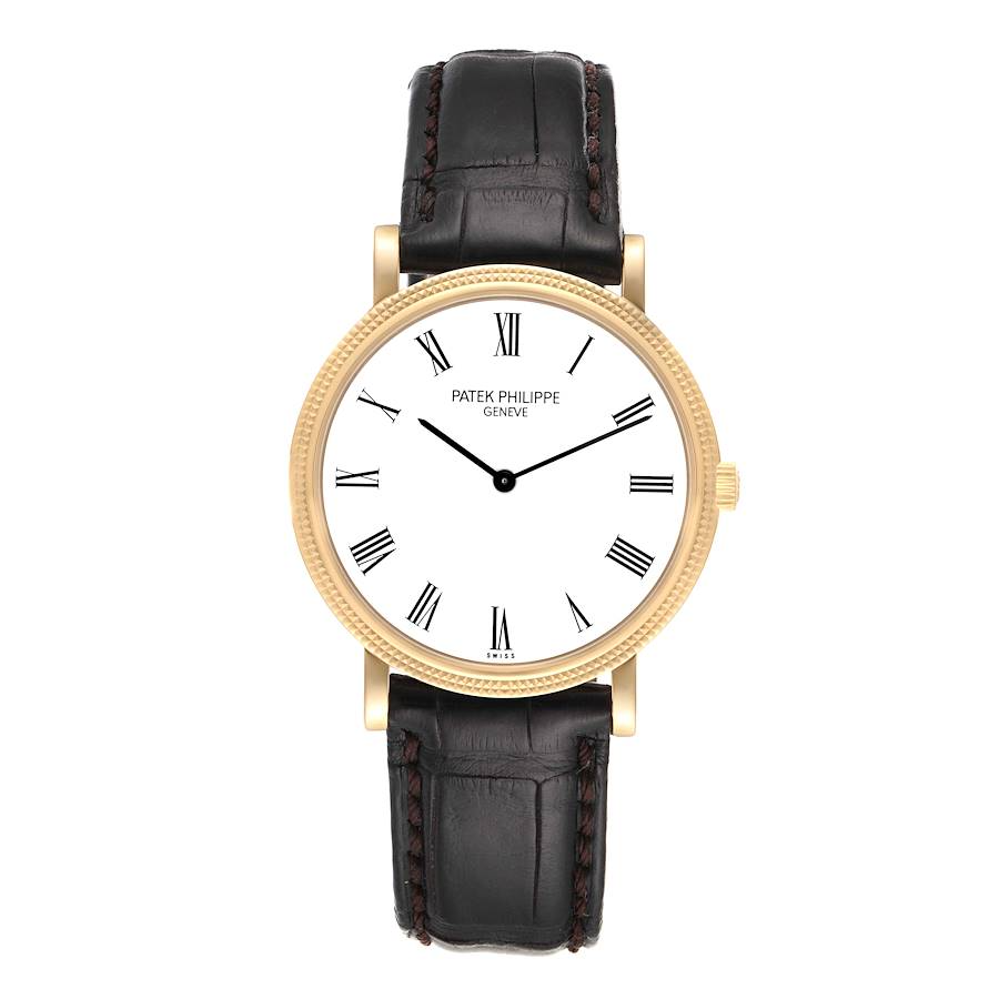 Patek Philippe Calatrava - 35 MM - Yellow Gold - 5120J nyc watcher nyc watches