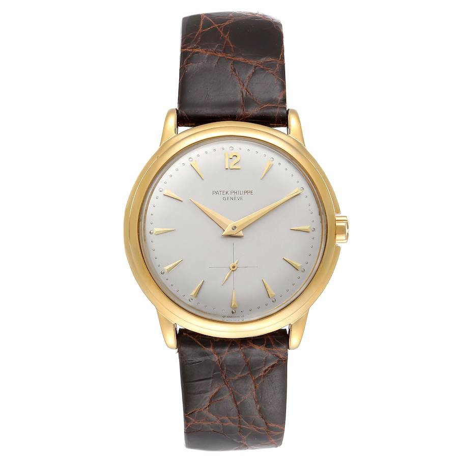 Patek Philippe Calatrava - 36 MM - Yellow Gold - 2552J nyc watcher nyc watches