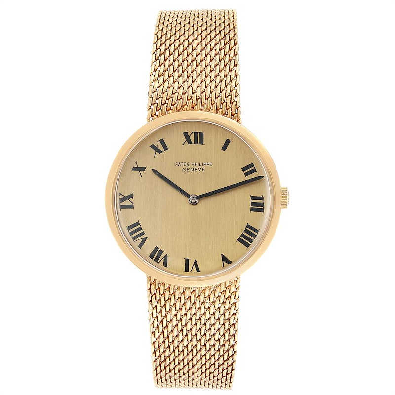 Patek Philippe Calatrava - 33 MM - Yellow Gold - 3562/1J nyc watcher nyc watches