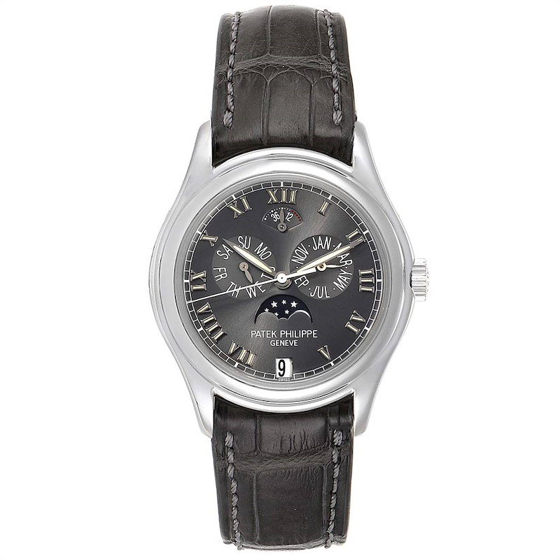 Patek Philippe Complications - Moonphase and Annual Calendar - 36.5 MM - Platinum - 5056P nyc watcher nyc watches