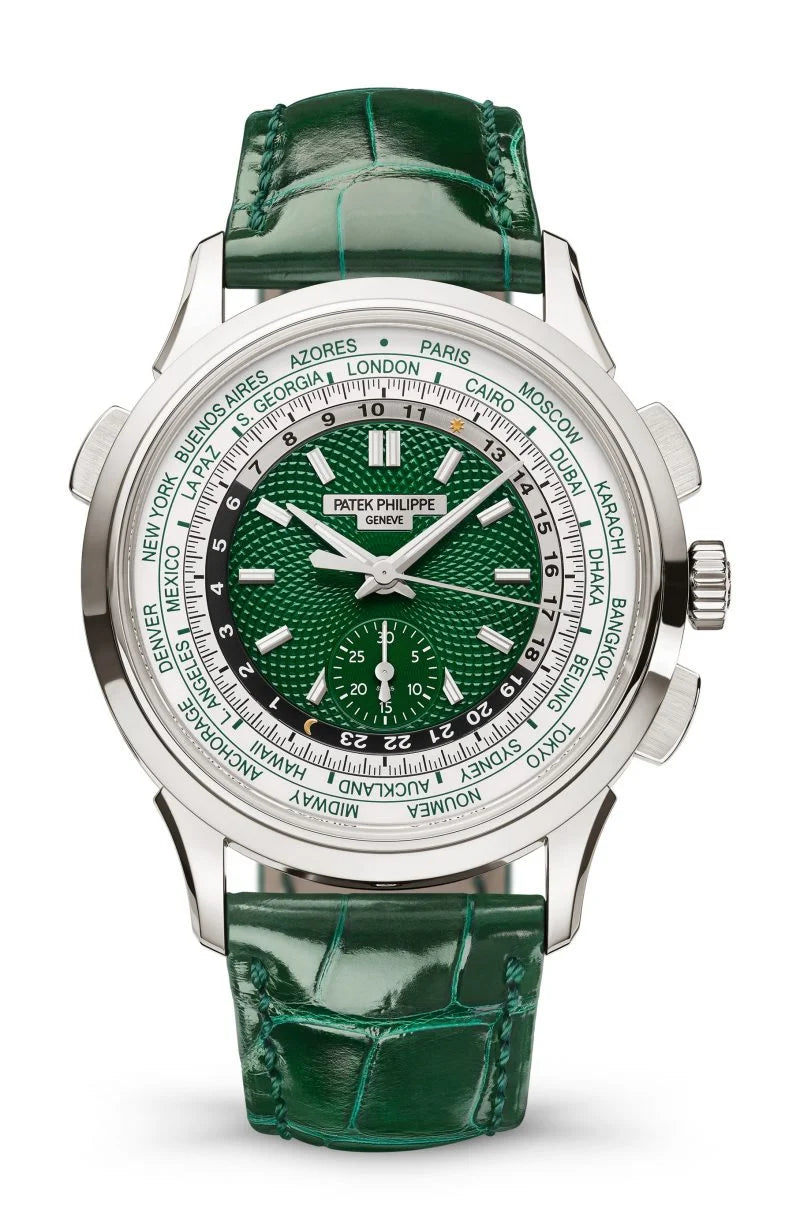 Patek Philippe Complications - Worl Time - 39.5 MM - Platinum - 5930P-001 nyc watcher nyc watches