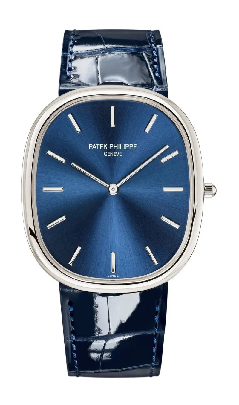 Patek Philippe Golden Ellipse - 34.5 X 39.5 MM - Platinum - 5738P-001 nyc watcher nyc watches