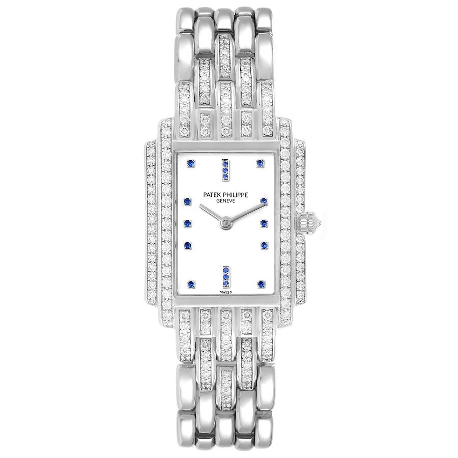 Patek Philippe Gondolo - 29 x 22.5 MM - White Gold - 4825G nyc watcher nyc watches