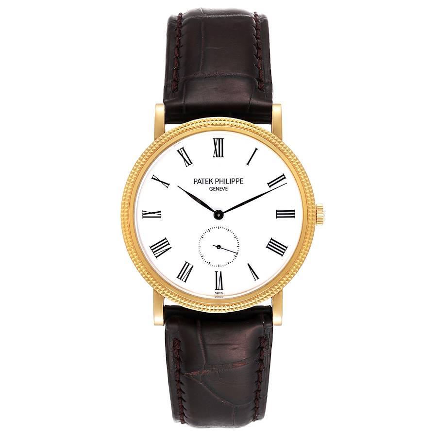 Patek Philippe Calatrava - 34 MM - Yellow Gold - 5119J nyc watcher nyc watches